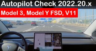 Autopilot & FSD Testfahrt in Wien: Software 2022.20.x