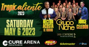 Presale Password: Tropicaliente 2023 in Trenton, NJ May 6th, 2023