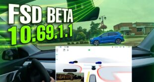 Tesla Brings Back the Magic with FSD Beta Update V 10.69.1.1