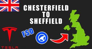 Tesla FSD Autopilot UK – Chesterfield to Sheffield Test