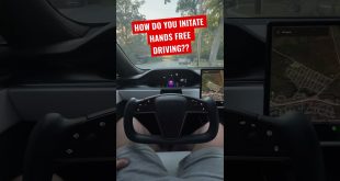⚠️ How do You initiate SELF DRIVING TESLA’s Autopilot⁉️😵 WOULD YOU TRUST IT⁉️😳 #Shorts