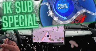 Tesla Full Self Driving POLAR VORTEX 1000 Subscribers SPECIAL | FSD Beta 10.69.25.2