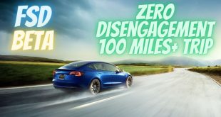 ⚡Tesla FSD Beta 🔥100 miles+ trip South Carolina to Georgia👌