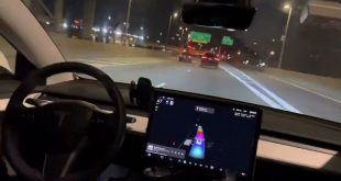 Beautiful NYC: Tesla autopilot/FSD beta into Manhattan