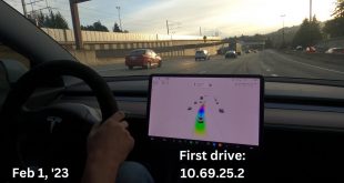First drive to work for #Tesla FSD beta 10.69.25.2