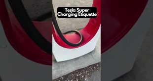 #Tesla Super Charging Etiquette #shorts