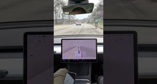 🚗Tesla FSD🆚Cyclist🚴‍♂️  #shorts #tesla #teslacheck #elonmusk #tech #technology #autopilot #fsdbeta