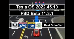 Tesla – FSD Beta 11.3.1 – Best Drive Yet! (Zero Disengagements)