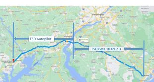 Tesla FSD Autopilot and FSD Beta 10.69.2.3 long distance part 3