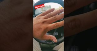 Tesla fsdbeta autopilot anthem “no hands” #shorts #tesla #elonmusk #model3