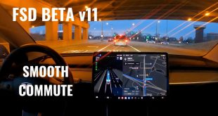 Tesla Full Self Driving Beta | v11 Smooth Commute