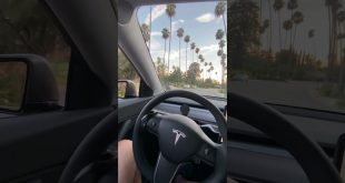 Tesla Autopilot 🔥🔥|| Tesla autopilot test #Shorts