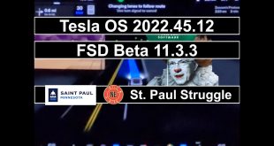 Tesla – FSD Beta 11.3.3 – St. Paul Struggle