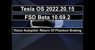 Tesla – Phantom Braking Is Back With A Vengeance w/ Vision-based Autopilot