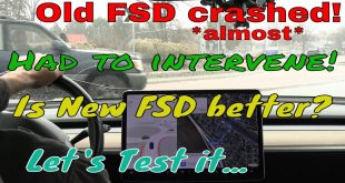 Is latest Tesla FSD better? Old one tried to get into accident. Compare old Tesla FSD to latest FSD