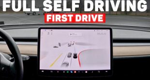 First Drive Using Tesla Full Self Driving Beta (Tesla FSD Beta)