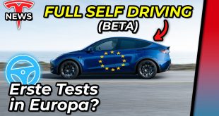 Erste Teslas in Europa mit Full Self Driving Beta getestet: Kommt bald Autonomes Fahren zu uns?