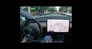 Autopilot Weaves Through Stopped Cars – Tesla FSD Beta #Shorts