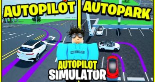 This GAME has WORKING TESLA AUTOPILOT! (ROBLOX)