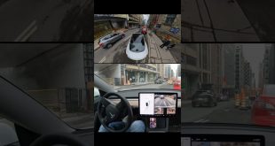 Autopark – Tesla Autopilot #Shorts