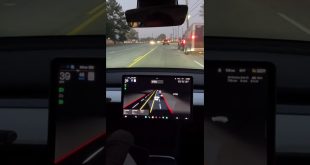 👌Self driving car⚡ #shorts #tesla  #elonmusk #tech #technology #autopilot #fsdbeta