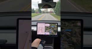 ☠️missed stop sign🛑 #shorts #tesla  #elonmusk #tech #technology #autopilot #fsdbeta