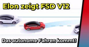 Das autonome Fahren kommt: Live Demo der FSD V12 von Elon Musk geht viral auf X + weitere Tesla News