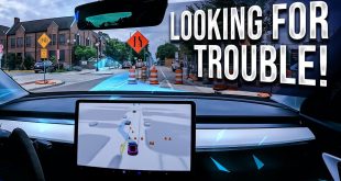 Looking for Trouble With Tesla Self-Driving!