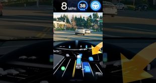 Tesla FSD cuts in front of traffic 😅