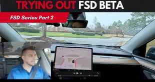 Trying Out Full Self Driving Beta Tesla Model Y