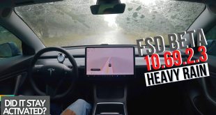 FSD Beta 10.69.2.3 | Tesla Vision In Heavy Rain