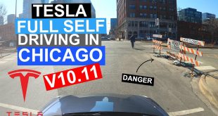 Tesla Full Self Driving v10.11 around Chicago | FSD Beta 2022.4.5.15