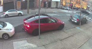 Tesla Model Y same parking spot in the city every night.