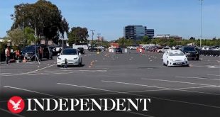 Tesla crashes into child dummy as auto-break test fails