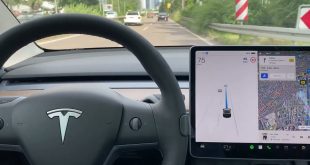 Tesla Autopilot/ FSD (nicht US-Beta) in Europa: Fahren über Zubringer und Übergang Frankfurt/ Ampeln