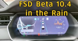 Tesla FSD Beta 10.4 in the Rain