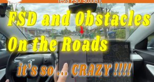 Watch How Tesla FSD Beta Is Avoiding Obstacles, It’s … INSANE!!!